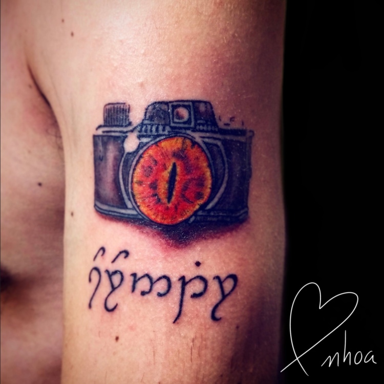 Tatuaje cámara
